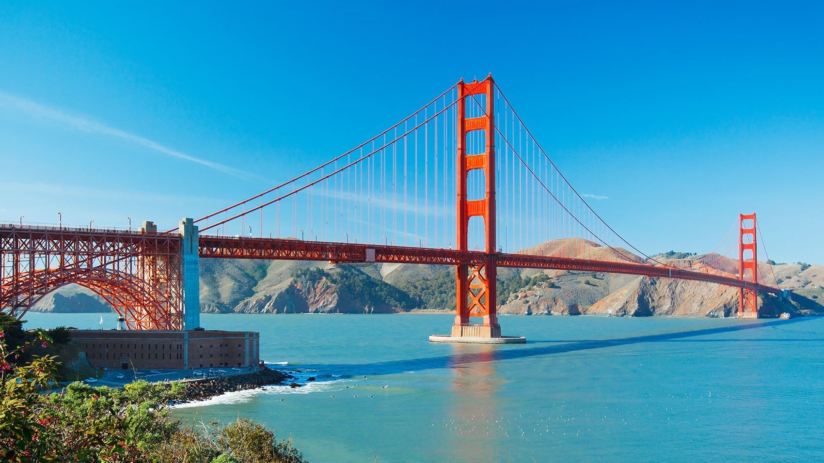 view of golden gate bridge