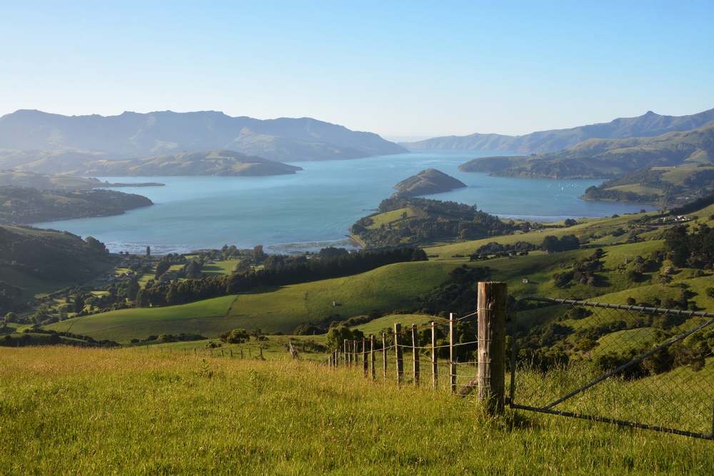 Akaroa новая Зеландия